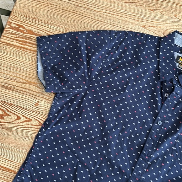 LEE PREMIUM SELECT REGULAR FIT ALL PURPOSE SHORT SLEEVE BUTTON DOWN SHIRT XL - Picture 4 of 8